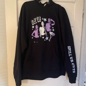 XL Olivia Rodrigo guts tour hoodie